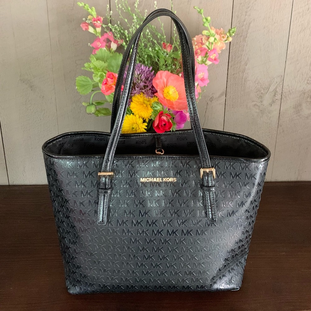 Michael Kors patent Leather Tote